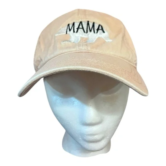BOGO FREE (= or < value) Mama Bear light pink cap - Picture 1 of 4